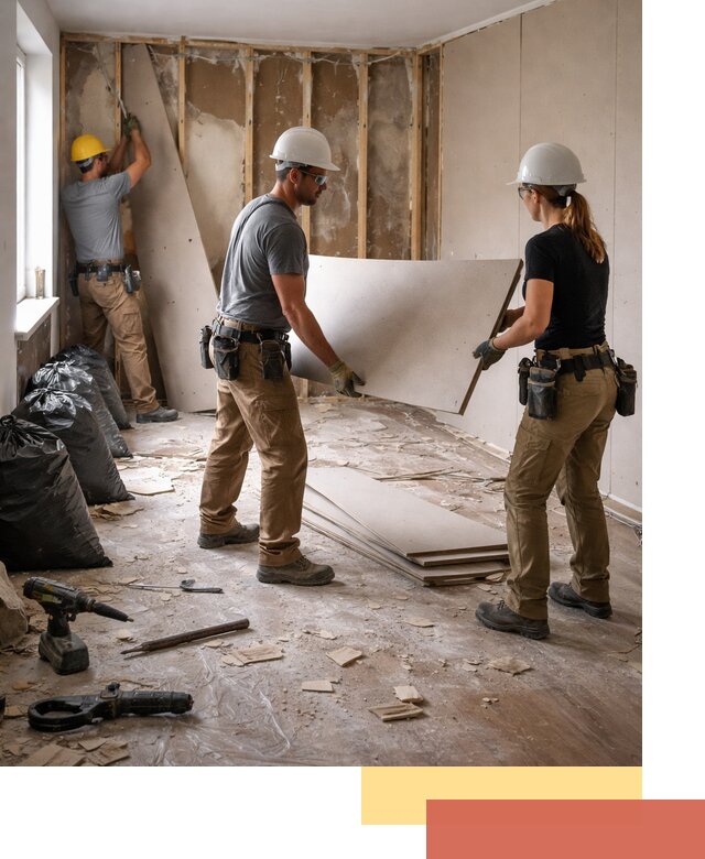 Демонтаж стеновых панелей в Гусь-Хрустальном быстро и аккуратно