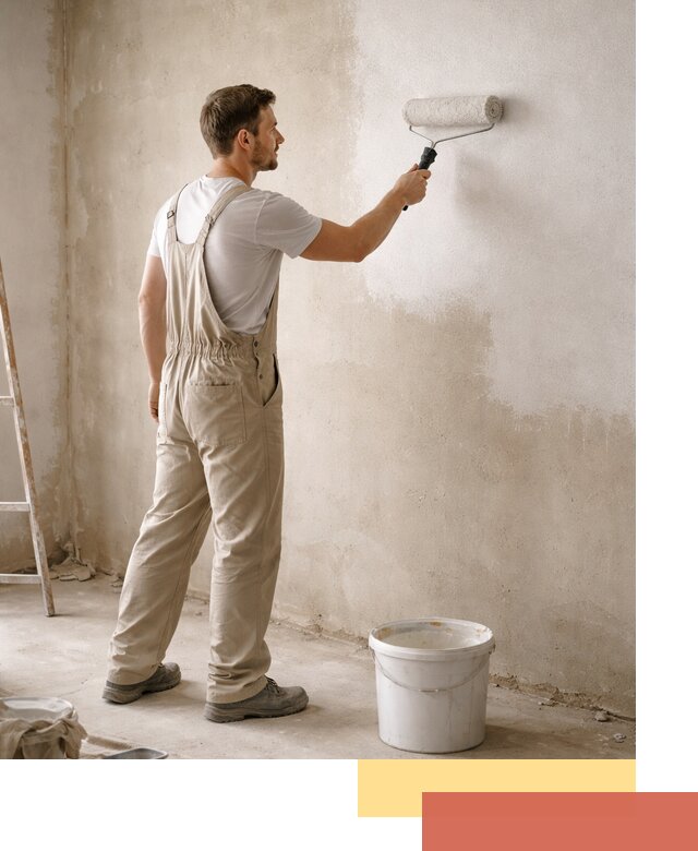 Грунтовка стен под отделку в Гусь-Хрустальном профессиональным раствором