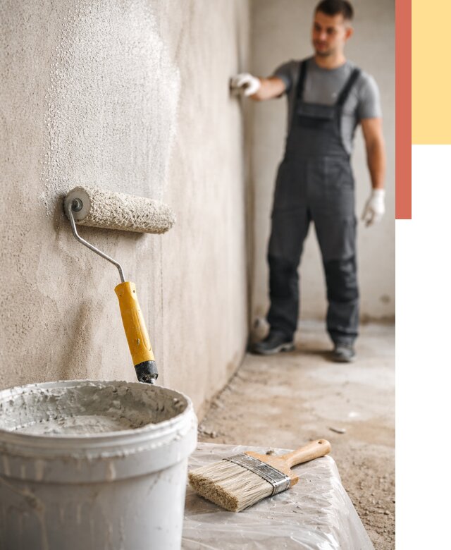 Нанесение бетоноконтакта на стены в Гусь-Хрустальном от 4493 руб. быстро и недорого | ОТДЕЛОЧНИК-Гсь