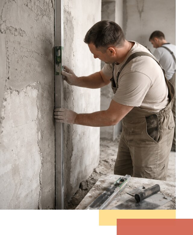 Установка штукатурных маяков в Гусь-Хрустальном с гарантией качества