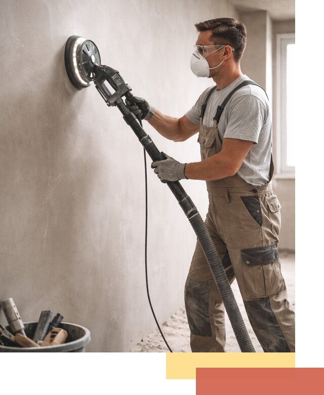 Профессиональная шлифовка стен в Гусь-Хрустальном быстро и качественно