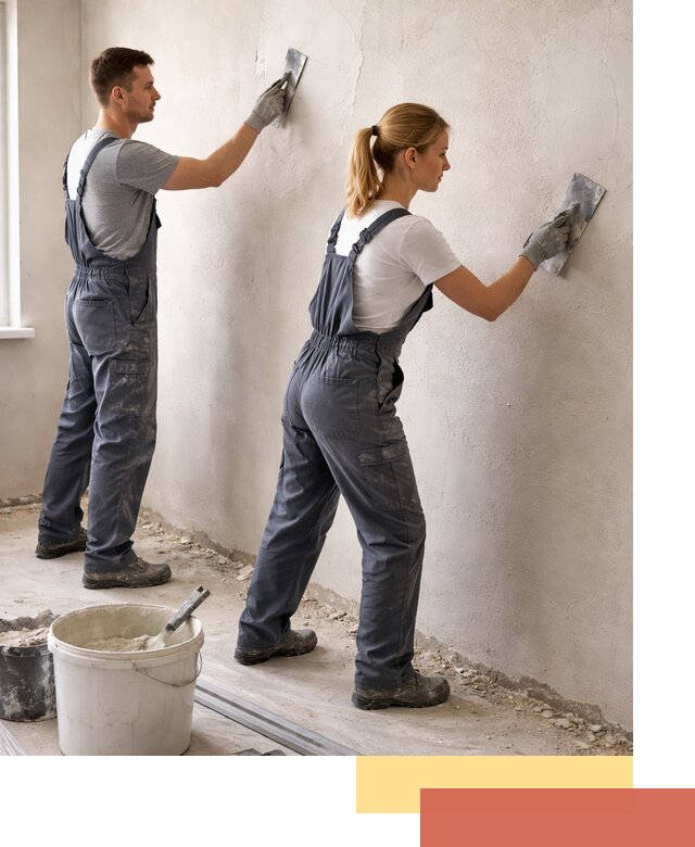 Штукатурка стен под обои в Гусь-Хрустальном профессионально и быстро