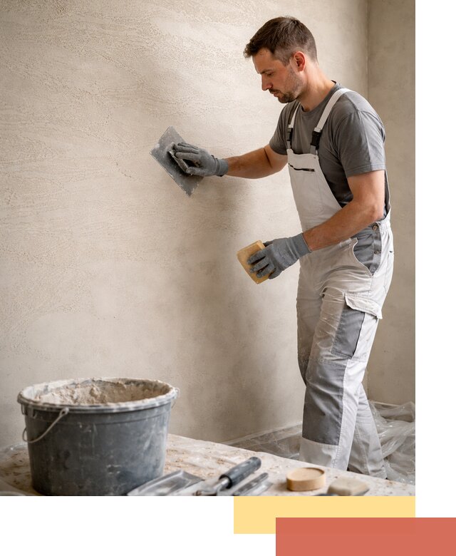 Декоративная штукатурка травертин в Гусь-Хрустальном для стен и потолков