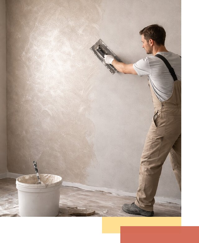 Декоративная штукатурка «Мокрый шелк» под ключ в Гусь-Хрустальном