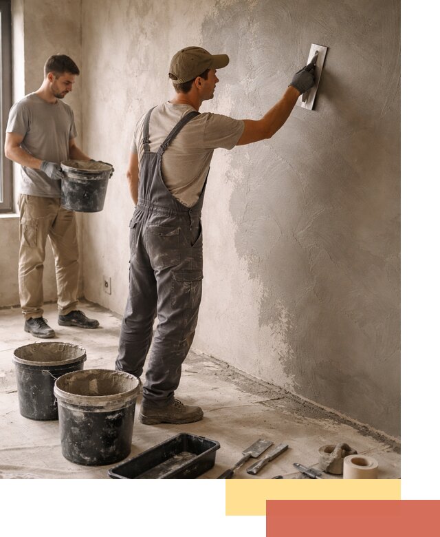 Нанесение микроцемента на стены в Гусь-Хрустальном качественно и быстро