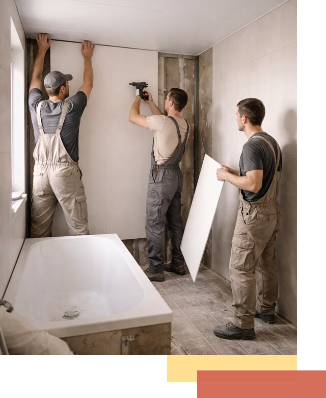 Отделка ванной панели ПВХ профессионально в Гусь-Хрустальном