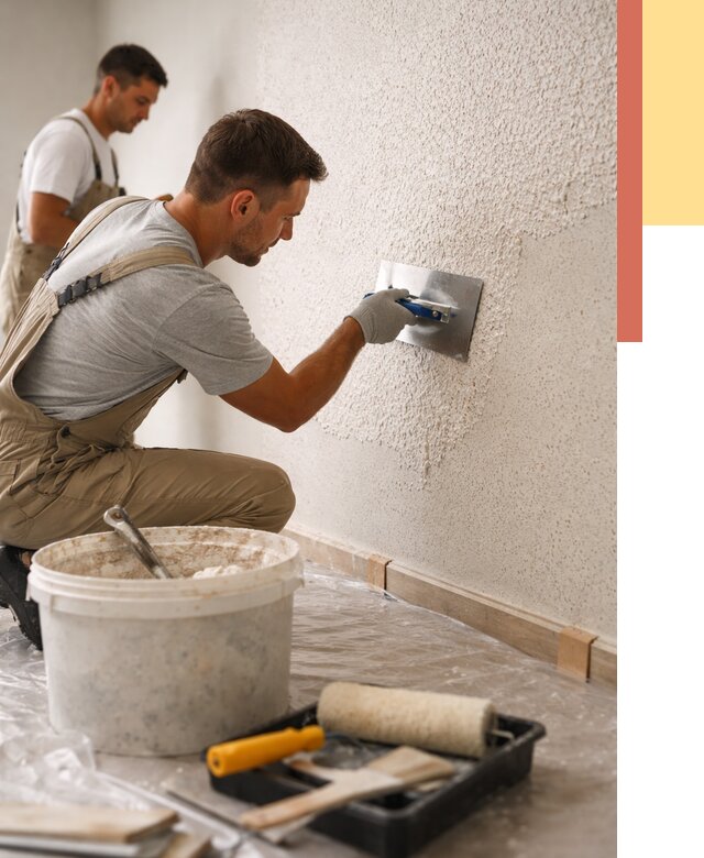 Нанесение жидких обоев в Гусь-Хрустальном от 8024 руб./м2 — быстро и недорого | ОТДЕЛОЧНИК-Гсь