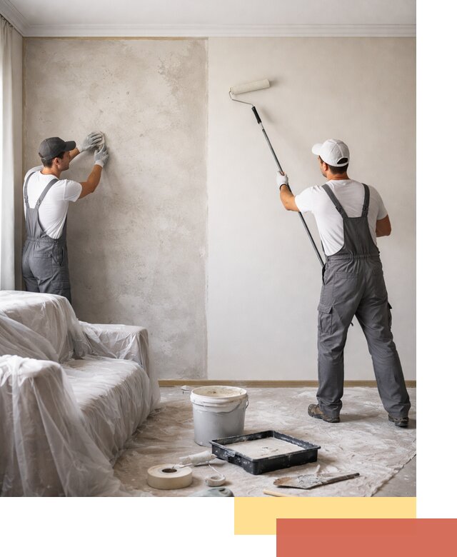 Покраска стен антивандальной краской в Гусь-Хрустальном