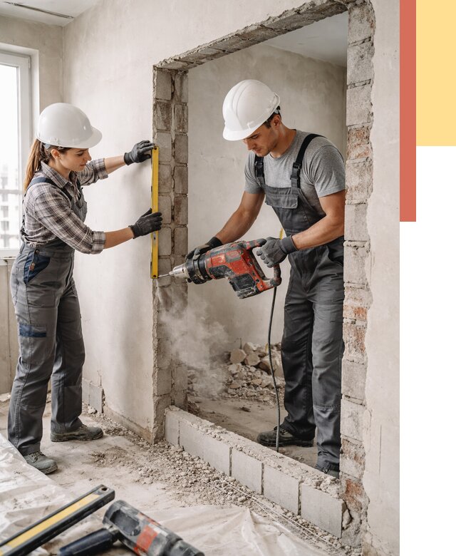 Создание проемов в стенах в Гусь-Хрустальном от 6954 руб. — алмазная резка и расширение | ОТДЕЛОЧНИК-Гсь