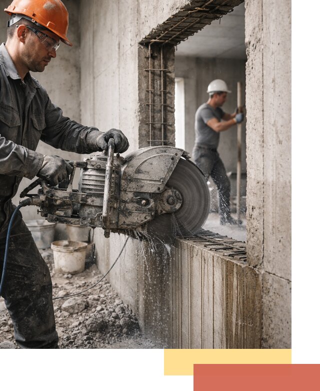 Алмазная резка проемов в Гусь-Хрустальном быстро и точно