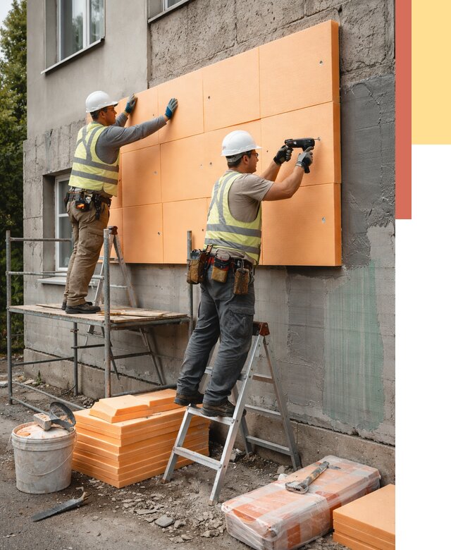 Утепление стен пеноплексом в Гусь-Хрустальном от 1979 руб./м2 — быстро и недорого | ОТДЕЛОЧНИК-Гсь