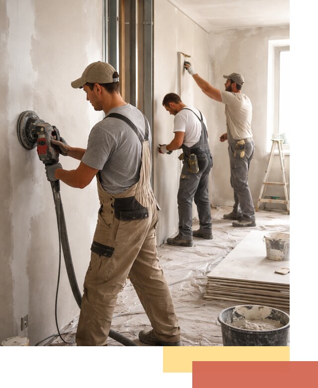 Профессиональная отделка стен в Гусь-Хрустальном качественно и в срок