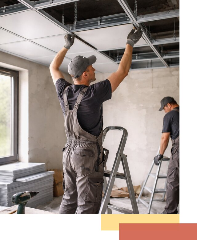 Монтаж кассетного потолка в Гусь-Хрустальном качественно и быстро