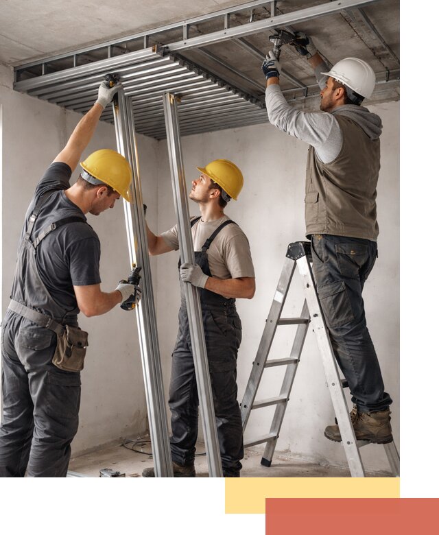 Монтаж реечного потолка под ключ в Гусь-Хрустальном