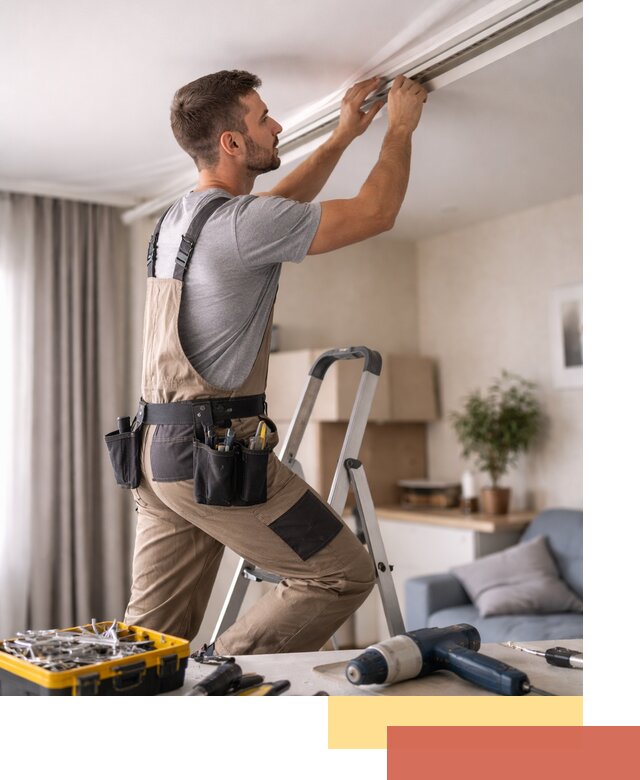 Ремонт натяжных потолков в Гусь-Хрустальном — качественно и оперативно