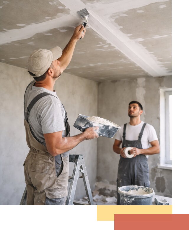 Обработка швов потолка ГКЛ в Гусь-Хрустальном: качественная заделка и шпатлевка