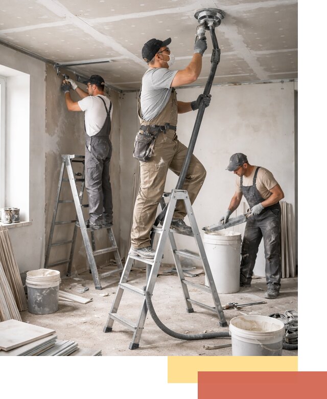 Ремонт потолка из гипсокартона в Гусь-Хрустальном: быстрый и качественный монтаж