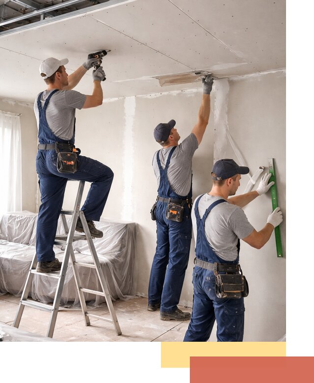 Профессиональная отделка потолка в Гусь-Хрустальном быстро и качественно